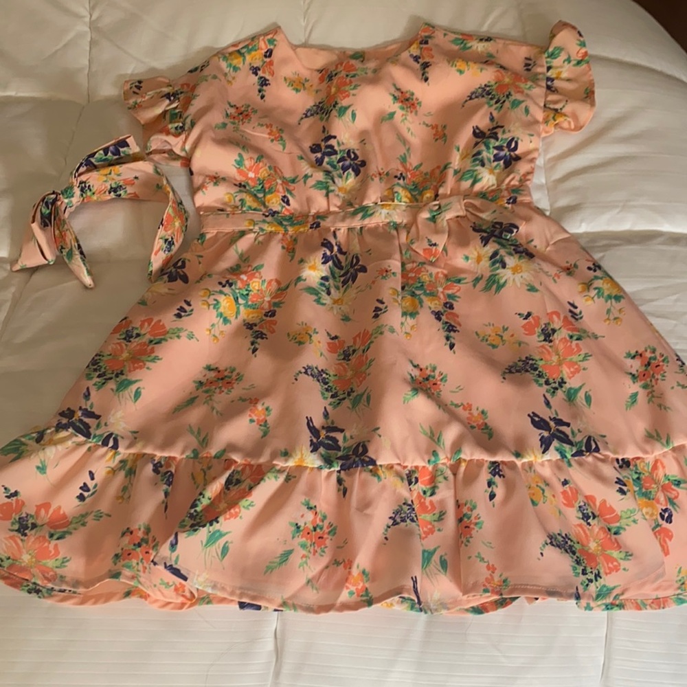 NWT Janie & Jack dress and headband Sz 6